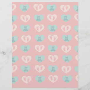 Papier scrapbook à motif bébé