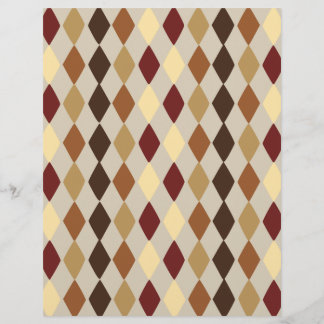 Papier scrapbook à motif diamant