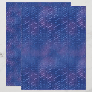 Papier scrapbook bleu foncé du crible d'Ératosthèn