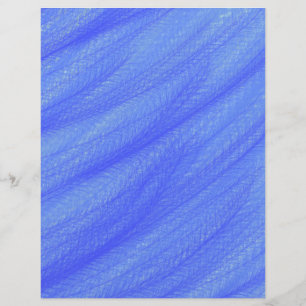 Papier scrapbook champ de blé bleu page recto-vers