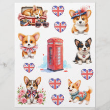 Papier scrapbook de cabine téléphonique londonienn