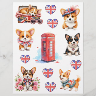 Papier scrapbook de cabine téléphonique londonienn