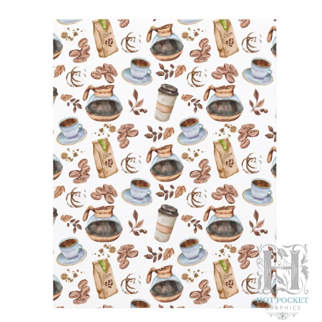 Papier scrapbooking café (Créateur téléchargé)