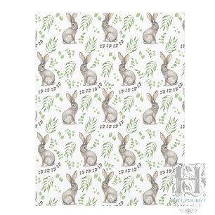 Papier scrapbooking de lapins