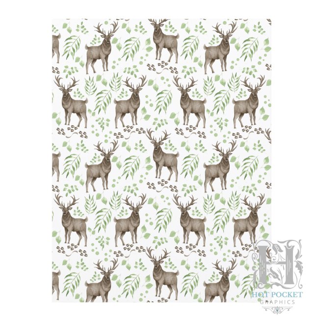 Papier scrapbooking de wapiti (Créateur téléchargé)