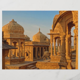 Papier scrapbooking des Chhatris de Bada Bagh