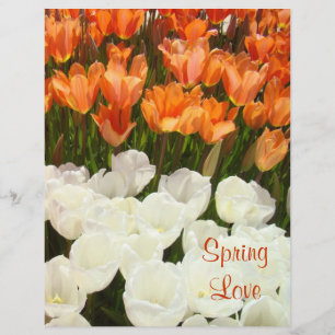 Papier scrapbooking Fleurs de Tulipe d'Amour de Pr