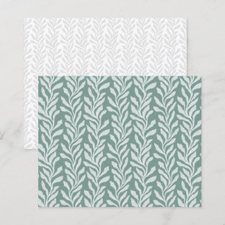 Papier scrapbooking vert sarcelle algue botanique
