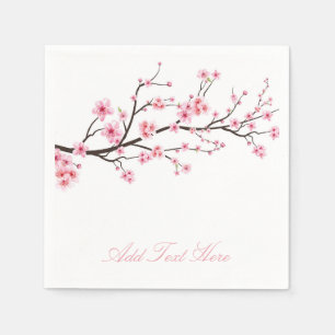 PAPIER SERVIETTE EN PAPIER: SAKURA BLOSSOMS