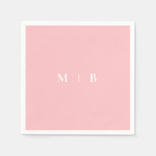 Papier Servir une serviette simple en blanc et en blanc