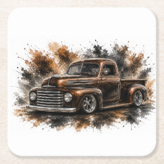 Papier sous-verre des Muscle Cars Américains