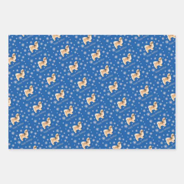 Papier Tibétain à papier d'emballage en espagnol J (Devant)