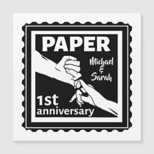 Papier traditionnel 1er anniversaire mariage