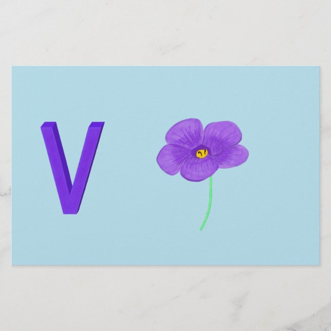 Papier violet (Devant)