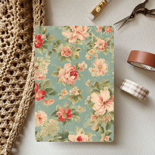 Papiers à gratte-ciel vintage floral victorien