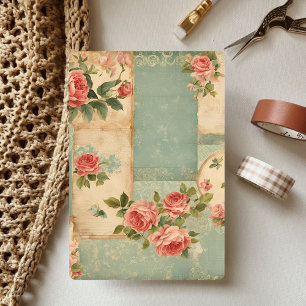 Papiers à gratte-ciel vintage floral victorien