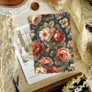 Papiers à gratte-ciel vintage floral victorien