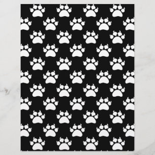 Papiers et Motifs blancs pour chats Imprimer