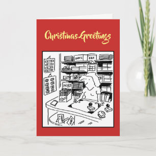 Papiers Papeterie Magasin Carte de Noël
