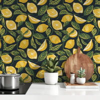 Papiers peints citron Plaisir de la culture : Citr