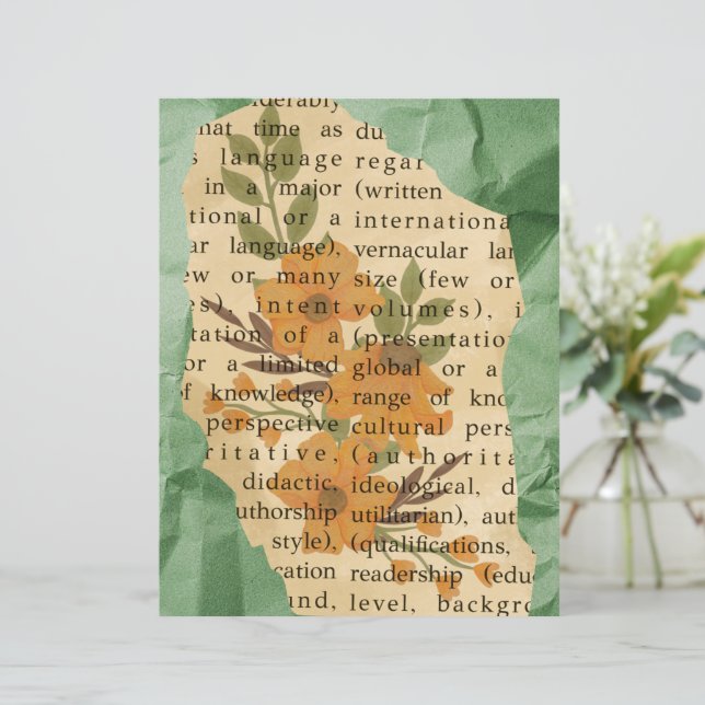 papiers vintage chic pour album (Debout devant)