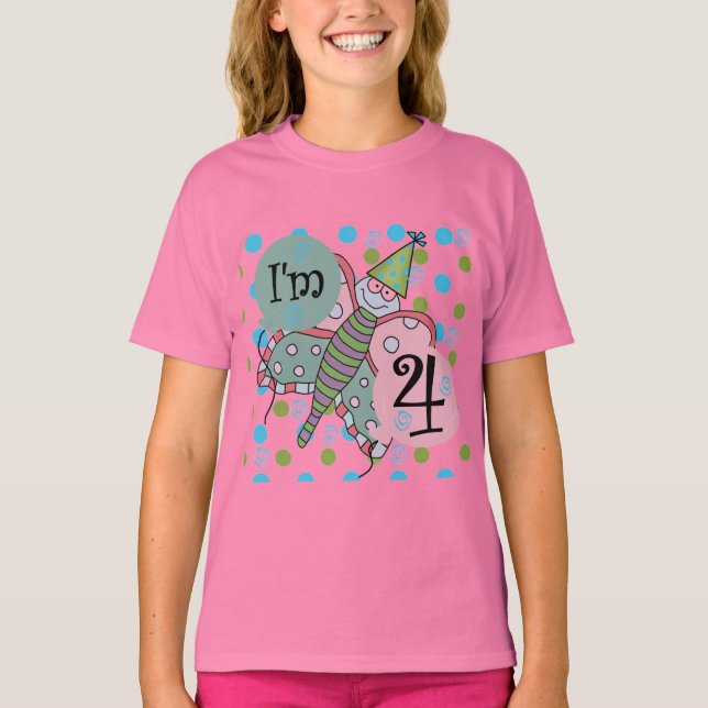 Papillon 4e anniversaire Tshirts et cadeaux (Devant)