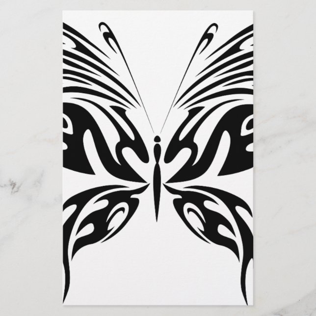 Papillon Abstrait (Devant)