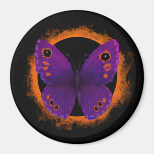 Papillon Aimant Eclipse Solaire
