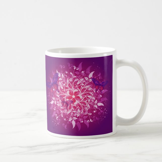 Papillon Art 17 Mug (Droite)