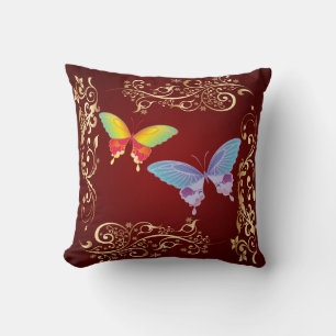 Papillon Art 1 Coussin