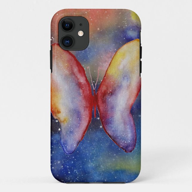 Papillon Art iPhone SE + coque iphone (Dos)