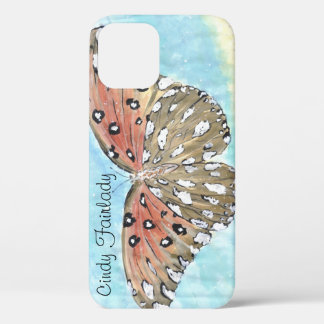 Papillon au coque iphone de plage