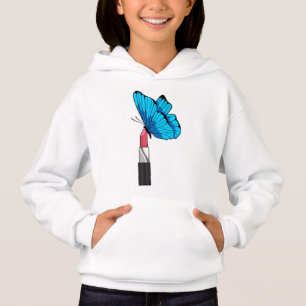 Papillon avec bâton à lèvres