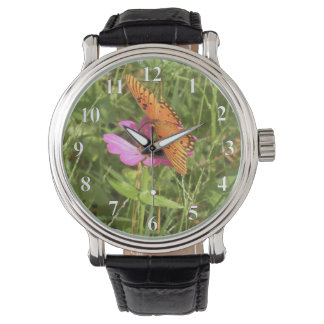 Papillon avec montre Zinnia