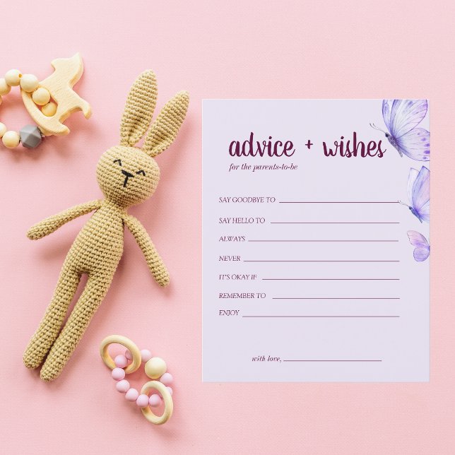 Papillon Baisers Nouvelle carte de conseil Parents (Créateur téléchargé)