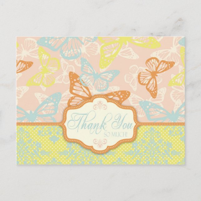 Papillon Baisers Sweet TY Carte postale (Devant)