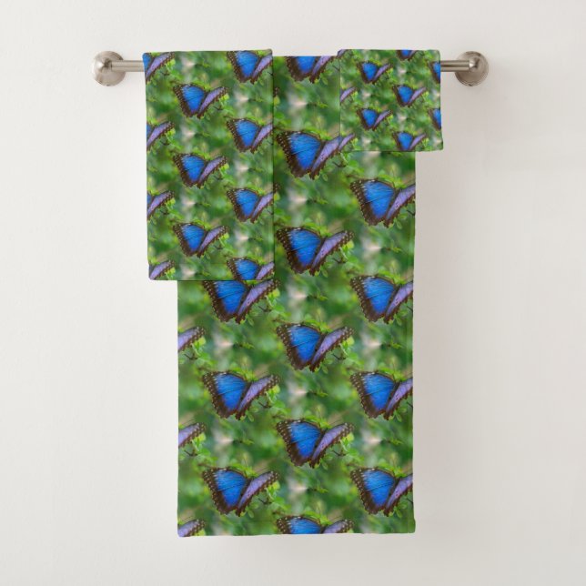 Papillon bleu (En situation)