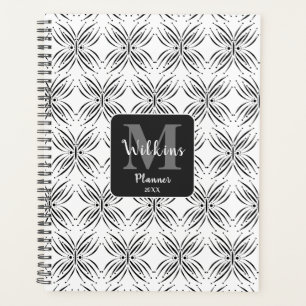 Papillon Dainty Personnalisé Noir Blanc Design