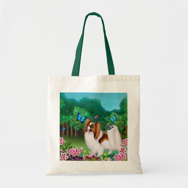 Papillon dans le sac fourre-tout à jardin (Devant)