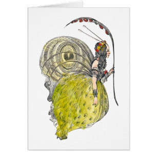 Papillon de fantaisie mignon vintage Fée avec des 
