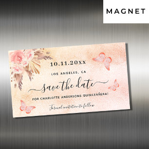 Papillon de la Pampa Quinceanera enregistrer l'aim