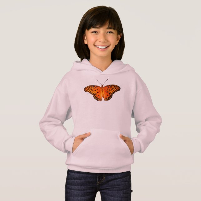 Papillon de la passion orange (Devant entier)