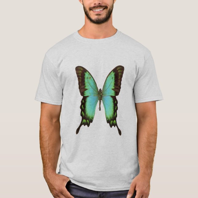 papillon d'Émeraude-machaon, T-shirt (Devant)