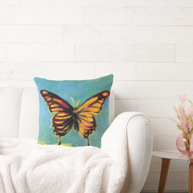 Papillon d'été du printemps - Coussin (Canapé)