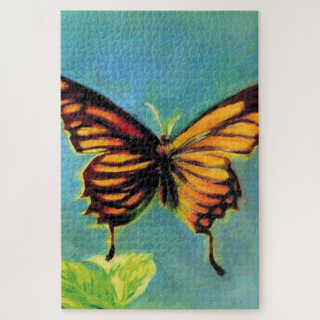 Papillon d'été du printemps - Puzzle (Vertical)