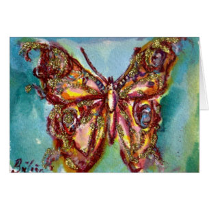 PAPILLON D'OR DANS LE BLEU