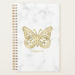 Papillon d'or imprimé
