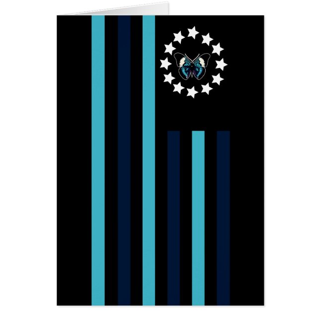 Papillon - Drapeau (Devant)