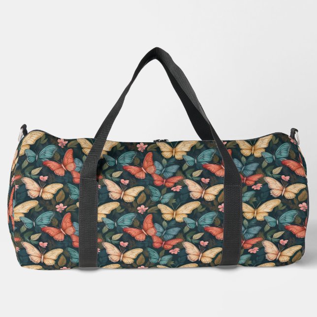 Papillon Dreams Travel Duffel Sac (Recto)