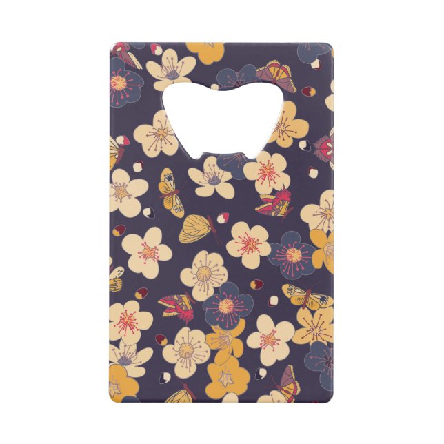 Papillon en fleurs de cerisier asiatique (Devant)